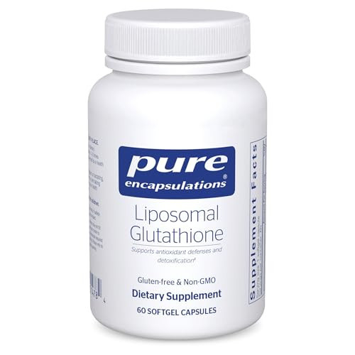 Pure Encapsulations Liposomal Glutathione - Immune Support & Liver Detox* - Antioxidant Protection - with Setria Glutathione - Non-GMO - 60 Softgel Capsules | Amazon (US)