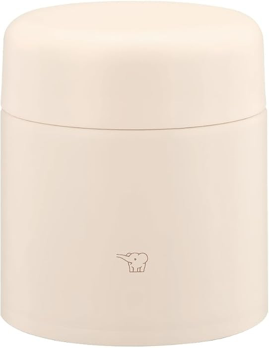 Zojirushi Stainless Steel Food Jar, 10-Ounce, Ecru Beige | Amazon (US)