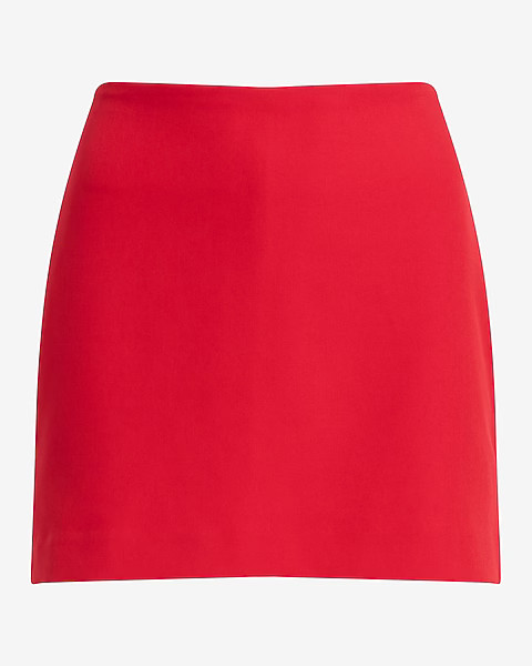 Editor Signature Stretch Super High Waisted Mini Skort | Express