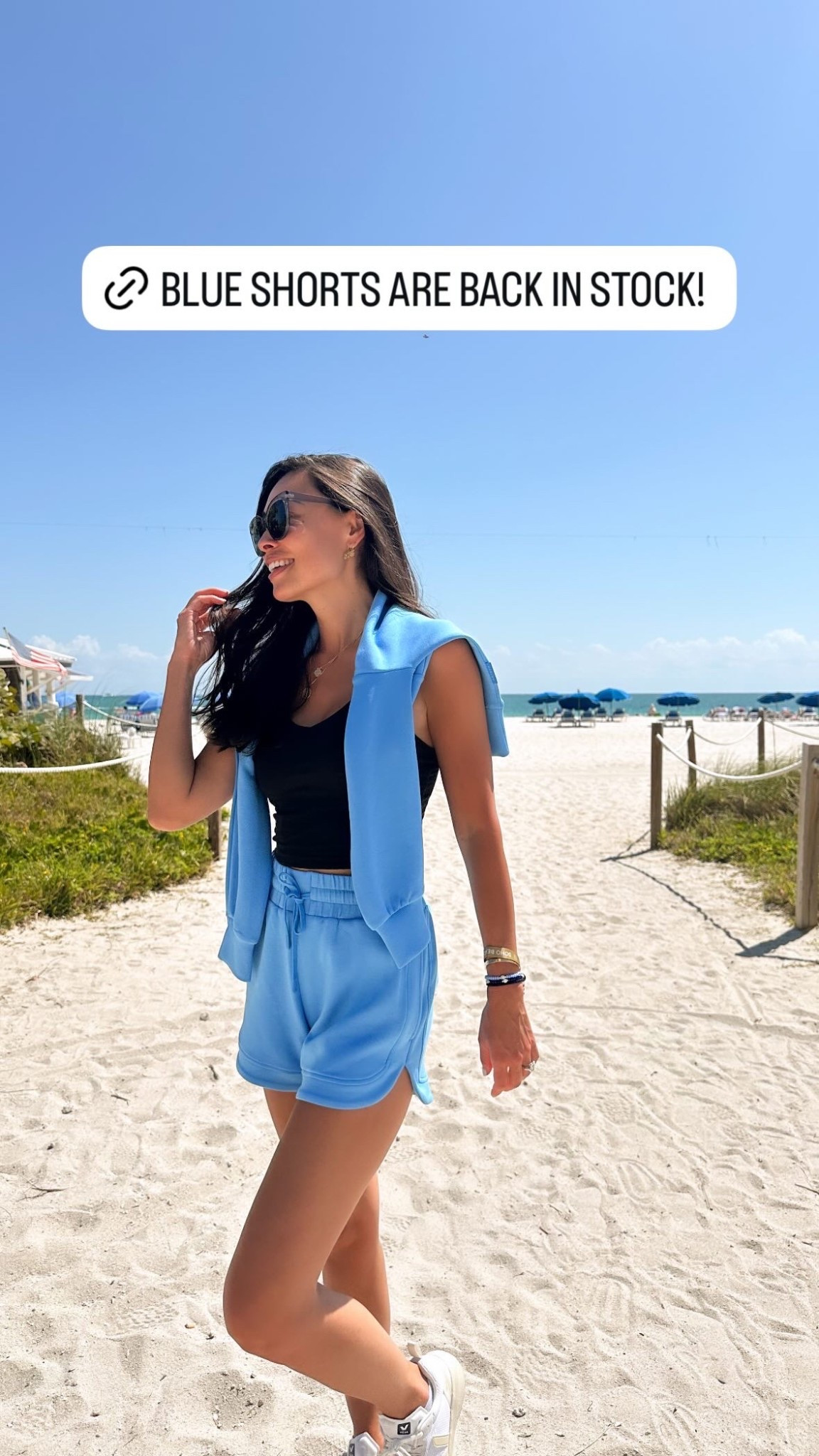 Blue short set, Miami, athleisure, active. 

#LTKTravel #LTKActive #LTKSeasonal