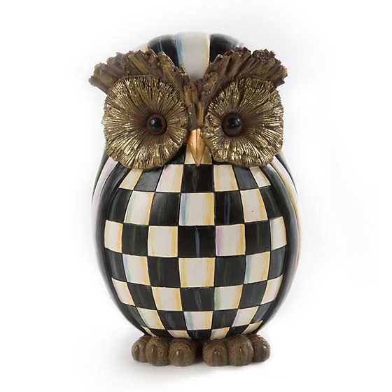 Courtly Check Owl | MacKenzie-Childs
