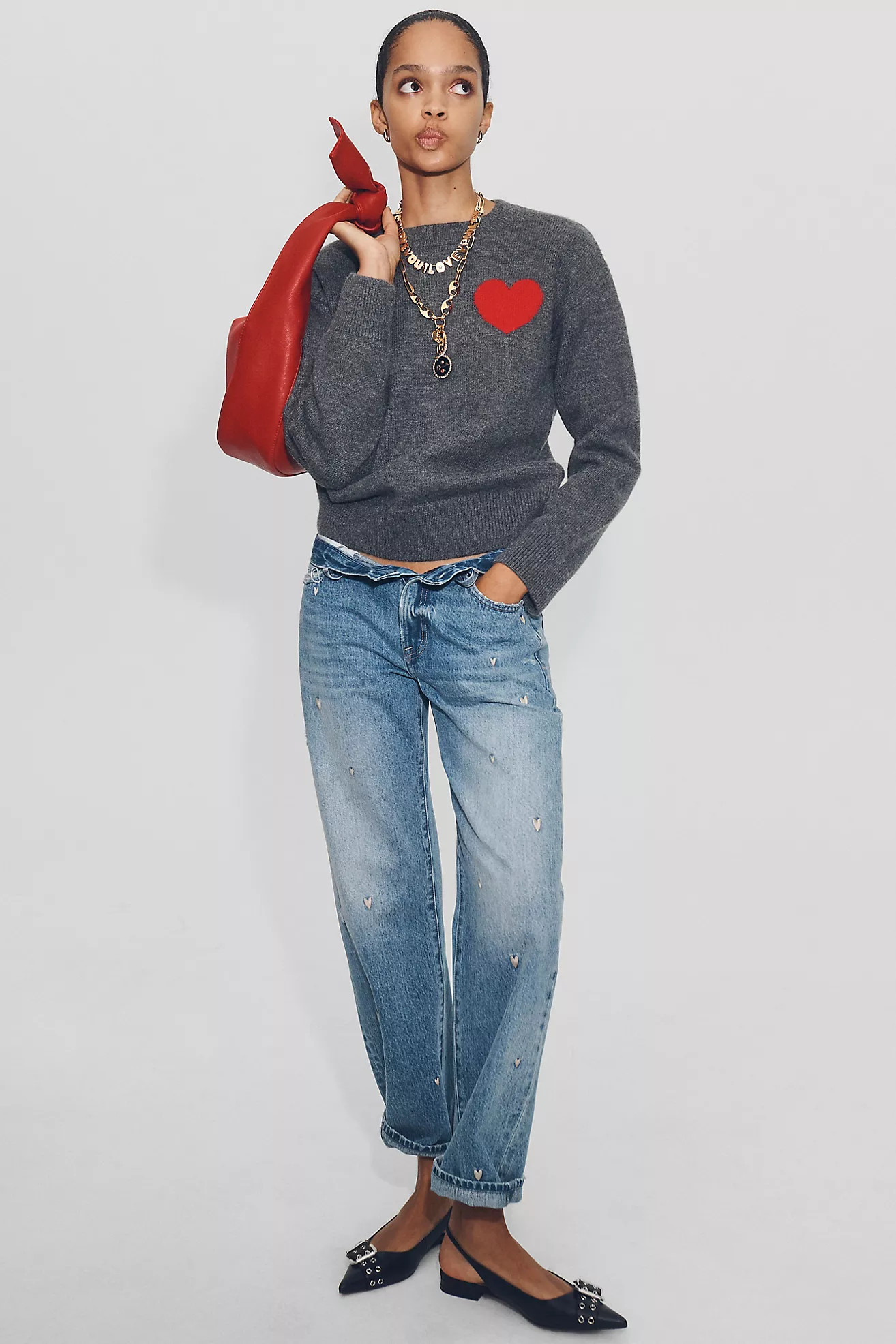 Pistola Lexi High-Rise Tapered Barrel Leg Jeans | Anthropologie (US)
