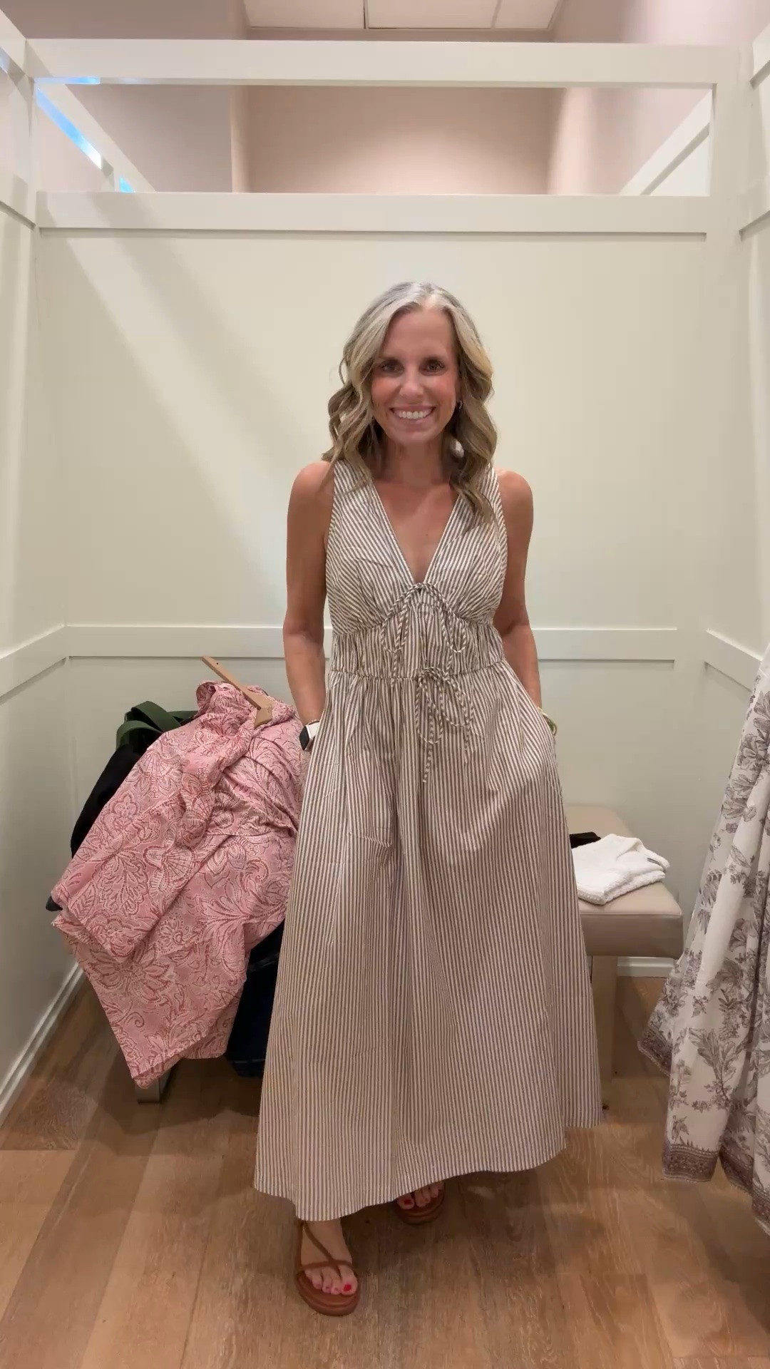 Great little summer dress for work with a blazer, or dinner on the patio with friends. Wearing 2 petite

#LTKMothersDay #LTKOver40 #LTKootd