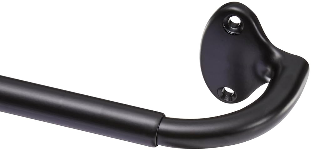 Amazon Basics Easy to Install Adjustable Room Darkening Blackout Curtain Rod - Wraps Around, Bloc... | Amazon (US)