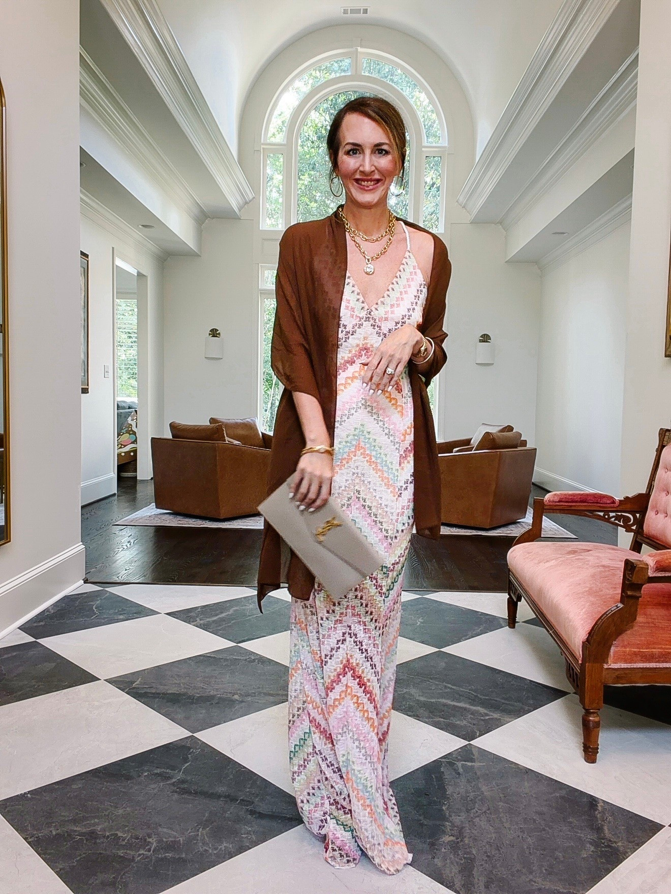 Missoni inspired dress
Size small

#LTKOver40 #LTKWedding #LTKSaleAlert