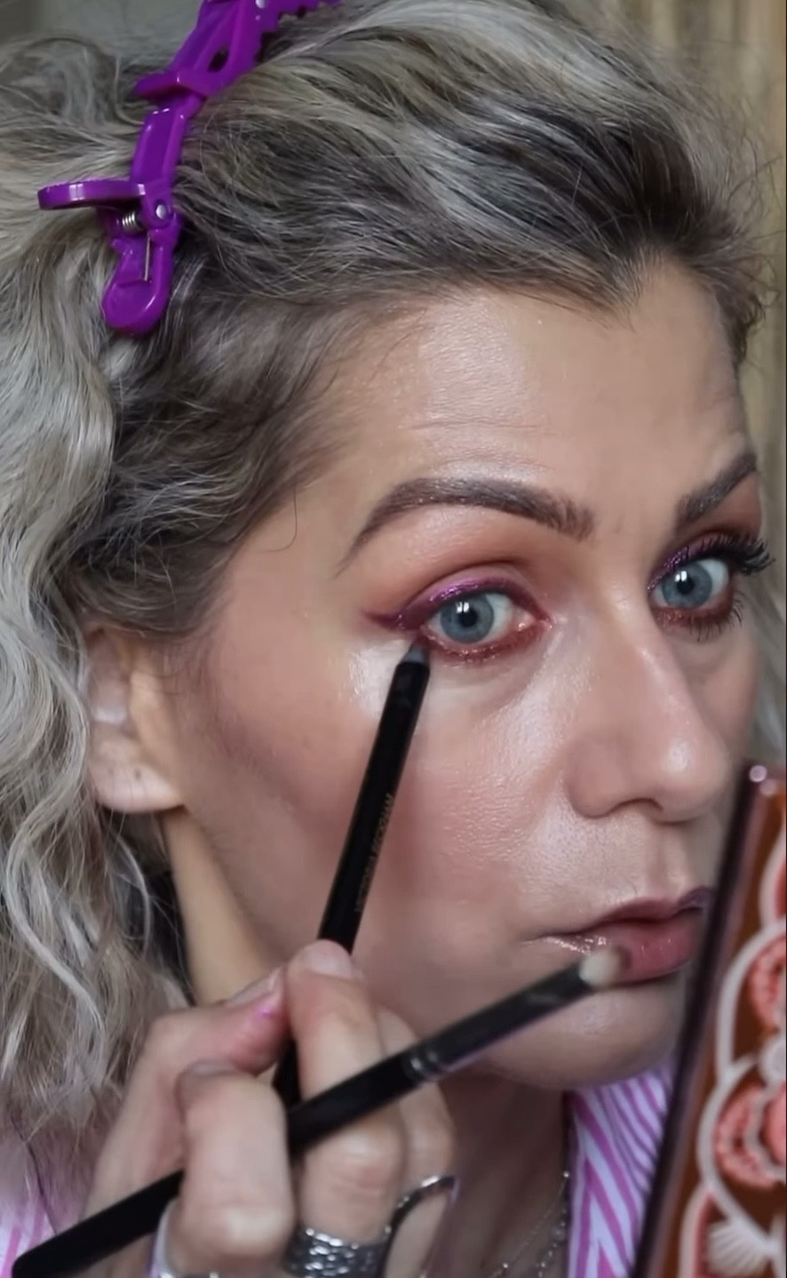 Un jour un make up 

fard à paupière liquide matte REM beauty, fard à paupière Colourpop, mascara Hella Thicc Fenty beauty #tutomakeup #tutomaquillage #tutoyeux

#LTKbeauty