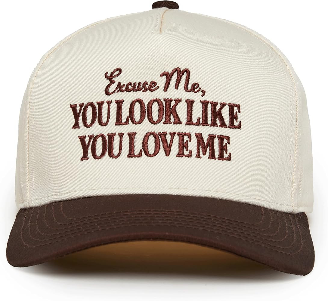 Funky Junque Vintage Canvas Snapback Hat - Adjustable 2 Tone Cap for Men Women - Put It On My, Co... | Amazon (US)