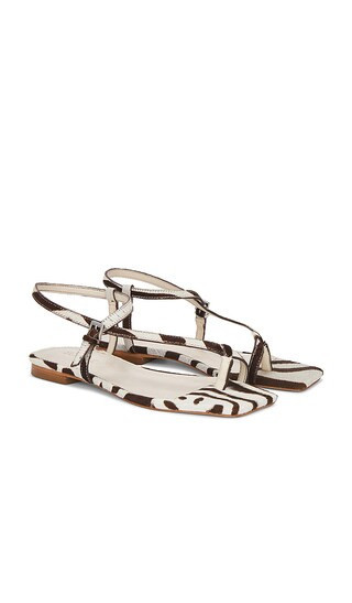 Schutz Lisa Wild Sandal in Ivory. - size 6.5 | Revolve Clothing (Global)