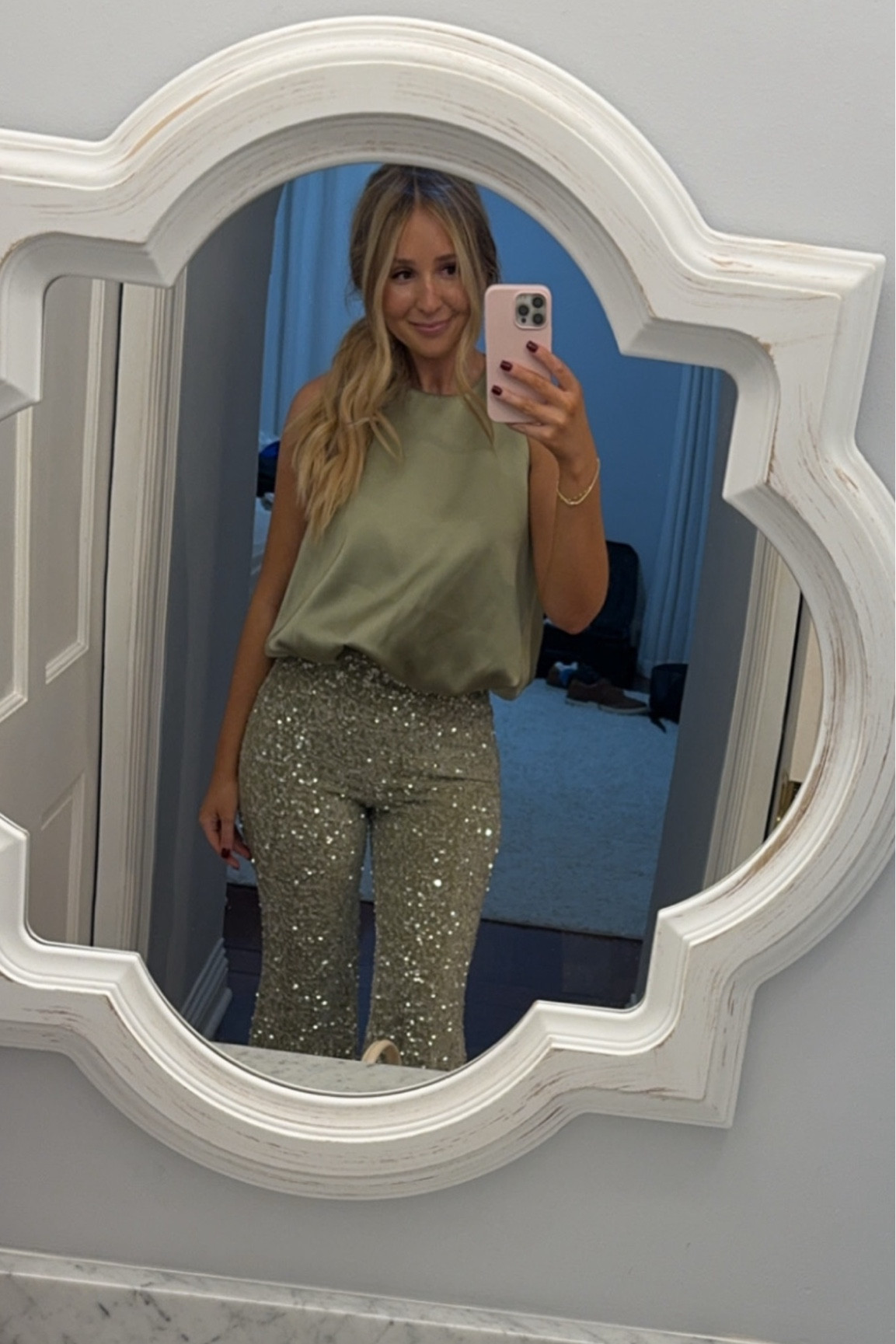 it’s sequin season ✨✨🪩 linking some gorgeous sequin looks for your next holiday party! 

sequin pants | sequin jumpsuit | lulus | black sequin pants | green sequin pants | date night outfit | holiday party outfit | sequin top | new year’s eve outfit | christmas party outfit | sequin outfit | party outfit under 100 

#LTKHoliday #LTKParties #LTKFindsUnder100