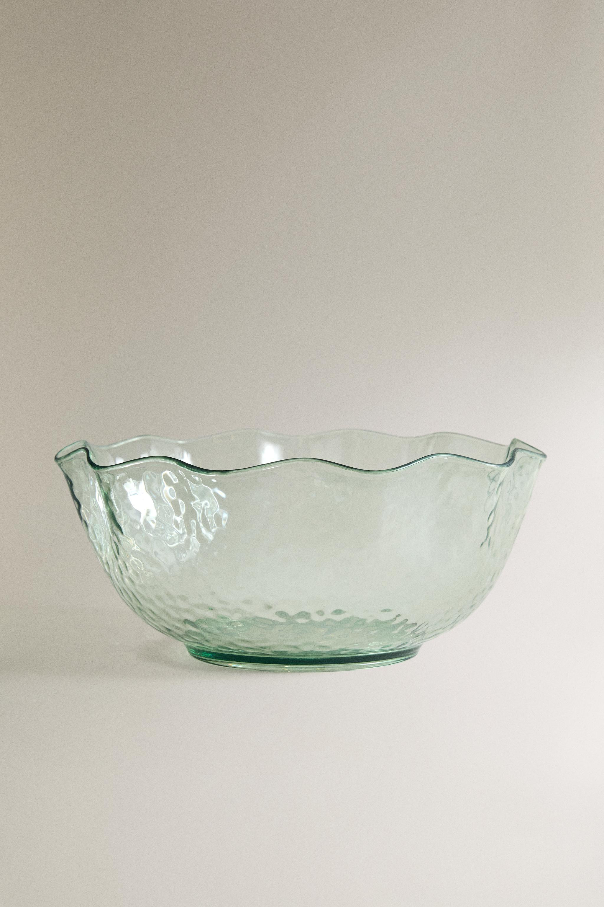 HAMMERED ACRYLIC SALAD BOWL | Zara US