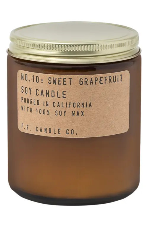 P.F. Candle Co. Soy Candle in Sweet Grapefruit at Nordstrom, Size 7.2 Oz | Nordstrom
