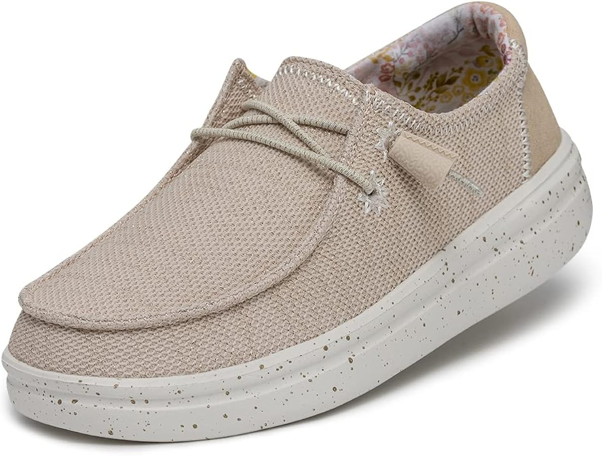 Hey Dude Womens Wendy Rise Stretch Shoes | Amazon (US)