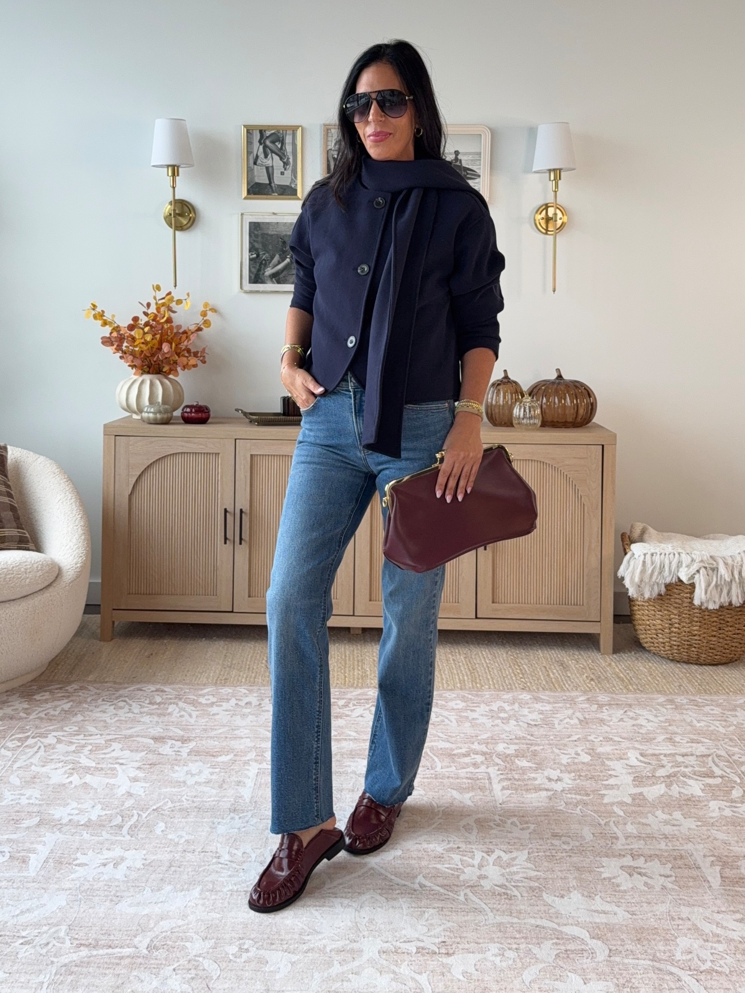 Love a casual style that still feels upgraded 
Denim- tts and color is 5 yrs kiss n tell 
Sweater - small 
Shoes I sized up a half size 
#ltkunder50 #ltkunder100
#LTKOver40 #LTKU #LTKHoliday