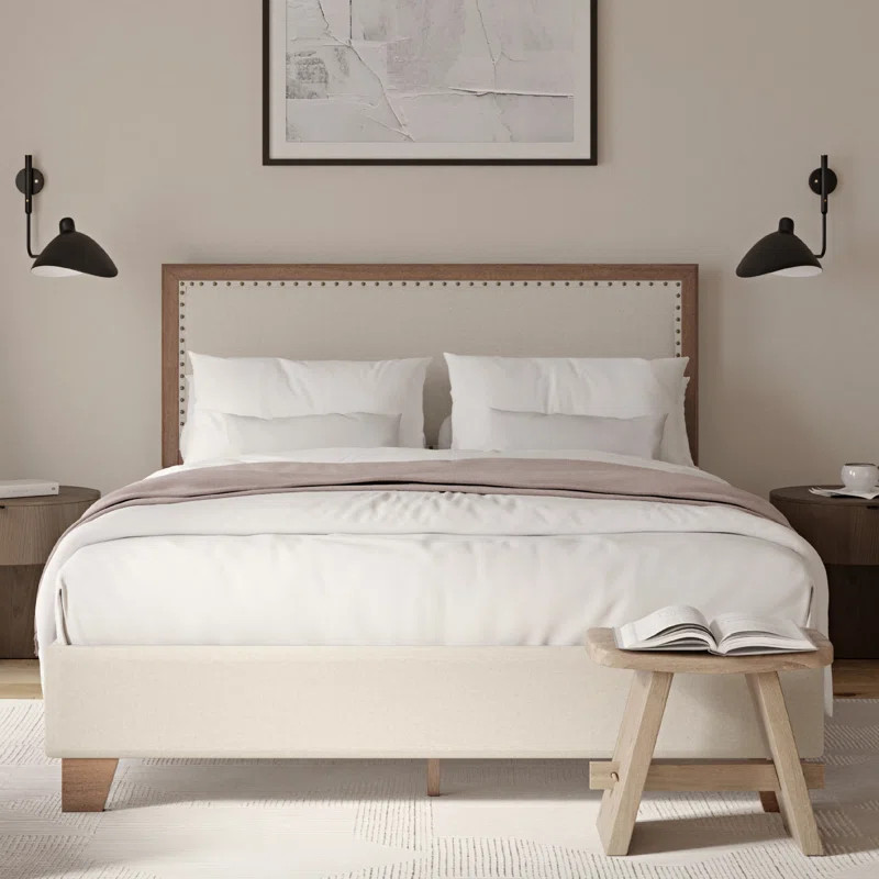 Beyers Queen Solid Wood Bed Frame | Wayfair North America
