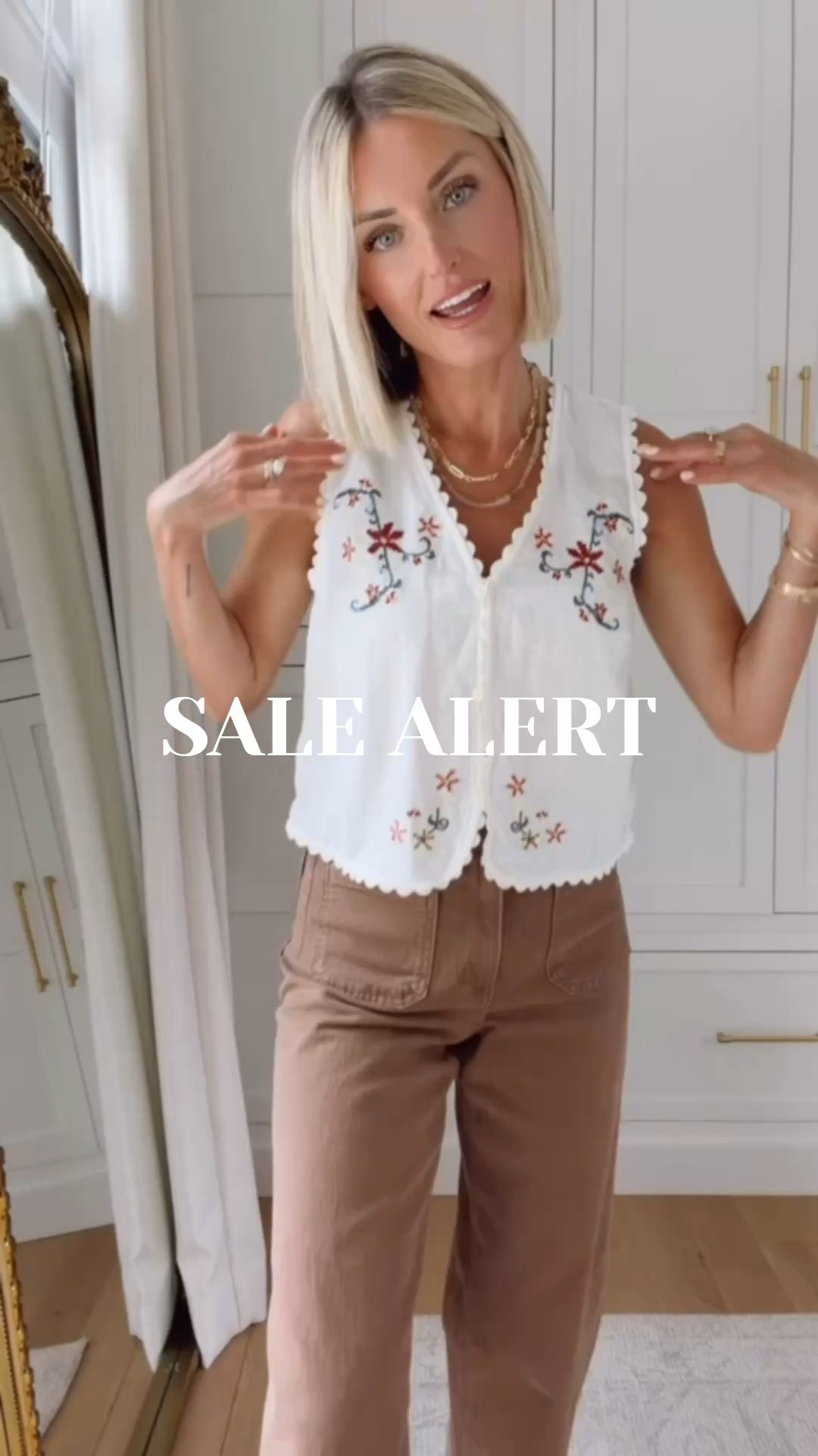 I love this boho chic top! I cut the ties off the top to give it a more high end look. This can also be layered over tops! Wearing S/2

Loverly grey, embroidered linen top, how to style brown jeans, summer outfit ideas, outfit of the day, women’s fashion, affordable style finds, Target fashion finds

#LTKSeasonal #LTKSaleAlert