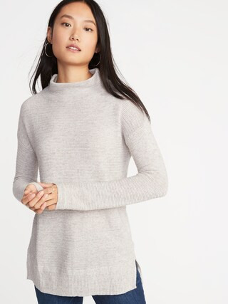 Textured-Stitch Turtleneck Sweater for Women | Old Navy US