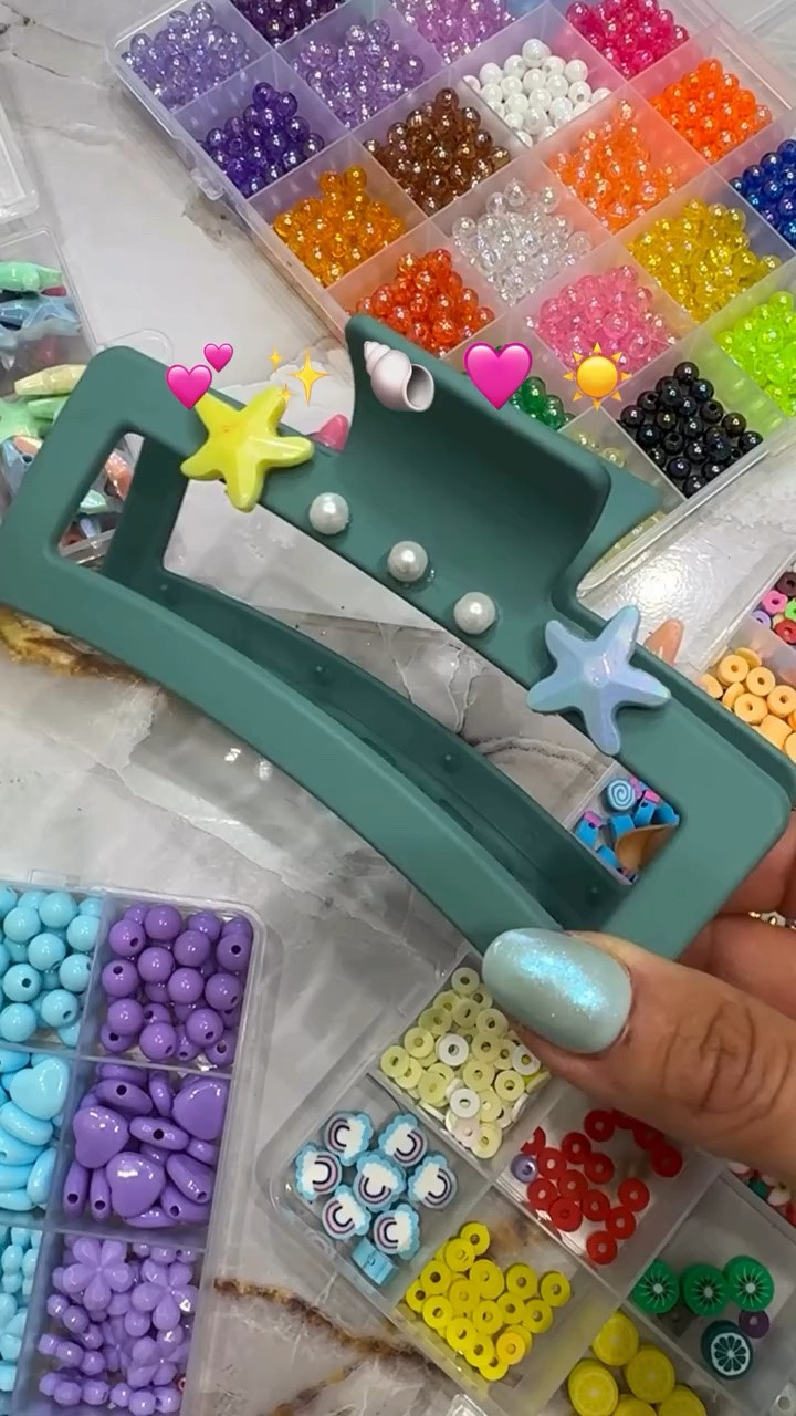 SUMMER CLAW CLIPS 🐚✨ I love how fun and easy these claw clips are to personalize. The starfish and pearls are such a fun touch for summer. Would be SUCH a fun girls night craft. Adding tons of items here for y’all! 

DIY crafts, claw clips, bedazzle, rhinestone, claw clip, summer, girls night, craft ideas, cute hair accessories, easy DIY accessories, girls night craft ideas, summer accessories, handmade hair accessories, crafty mom, DIY gift ideas

#LTKselfcare #LTKBeauty #LTKSeasonal

#LTKSeasonal #LTKmomlife #LTKBeauty