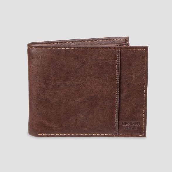 DENIZEN® from Levi's® Men's Slimfold RFID Wallet - Brown | Target