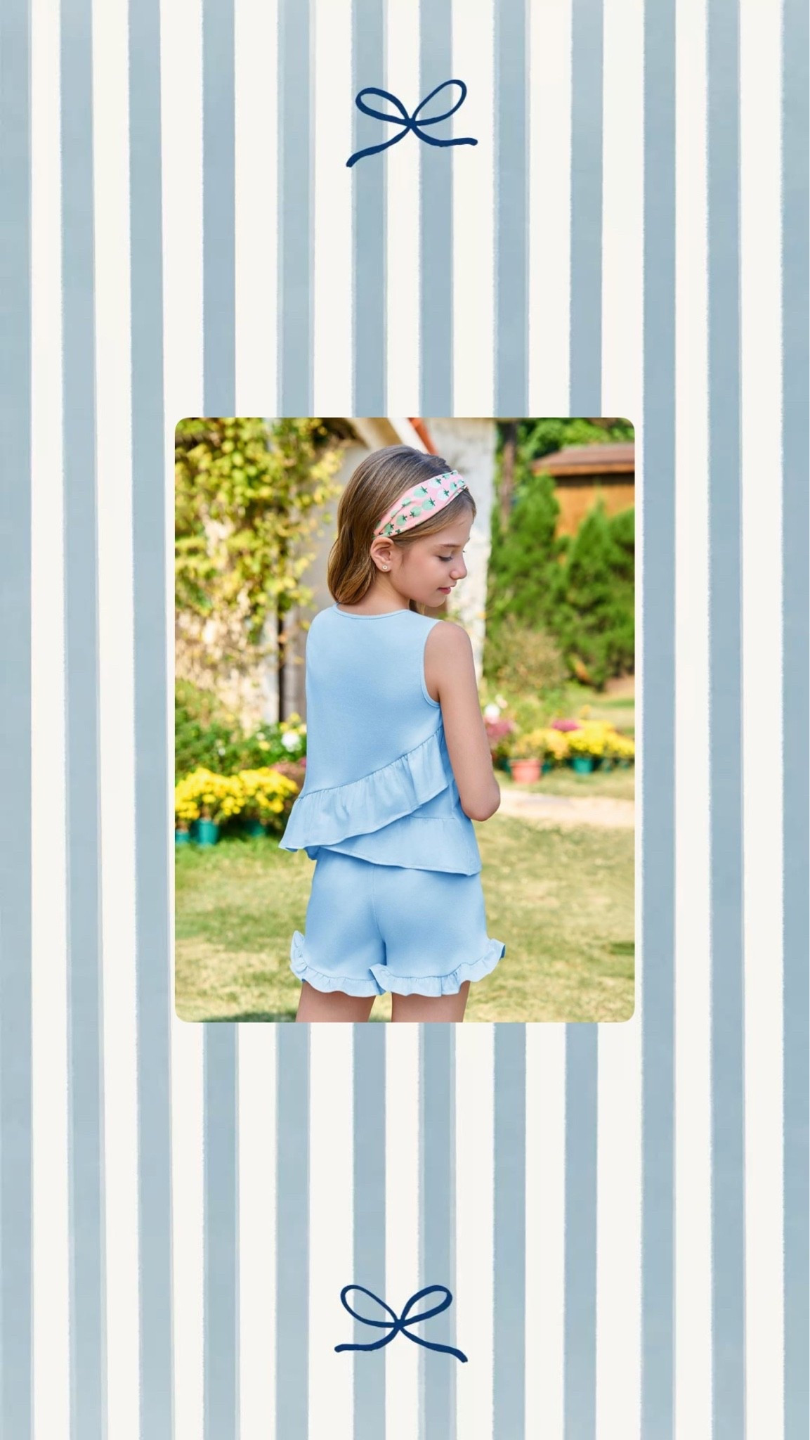 Girls matching set that comes in multiple colors 🤍

#LTKKids