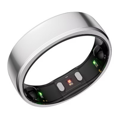 RingConn® Gen 2 Ultra-Thin Smart Ring with Sleep Apnea Monitoring and Health Tracking in Future Silver, Size: 13 | Target