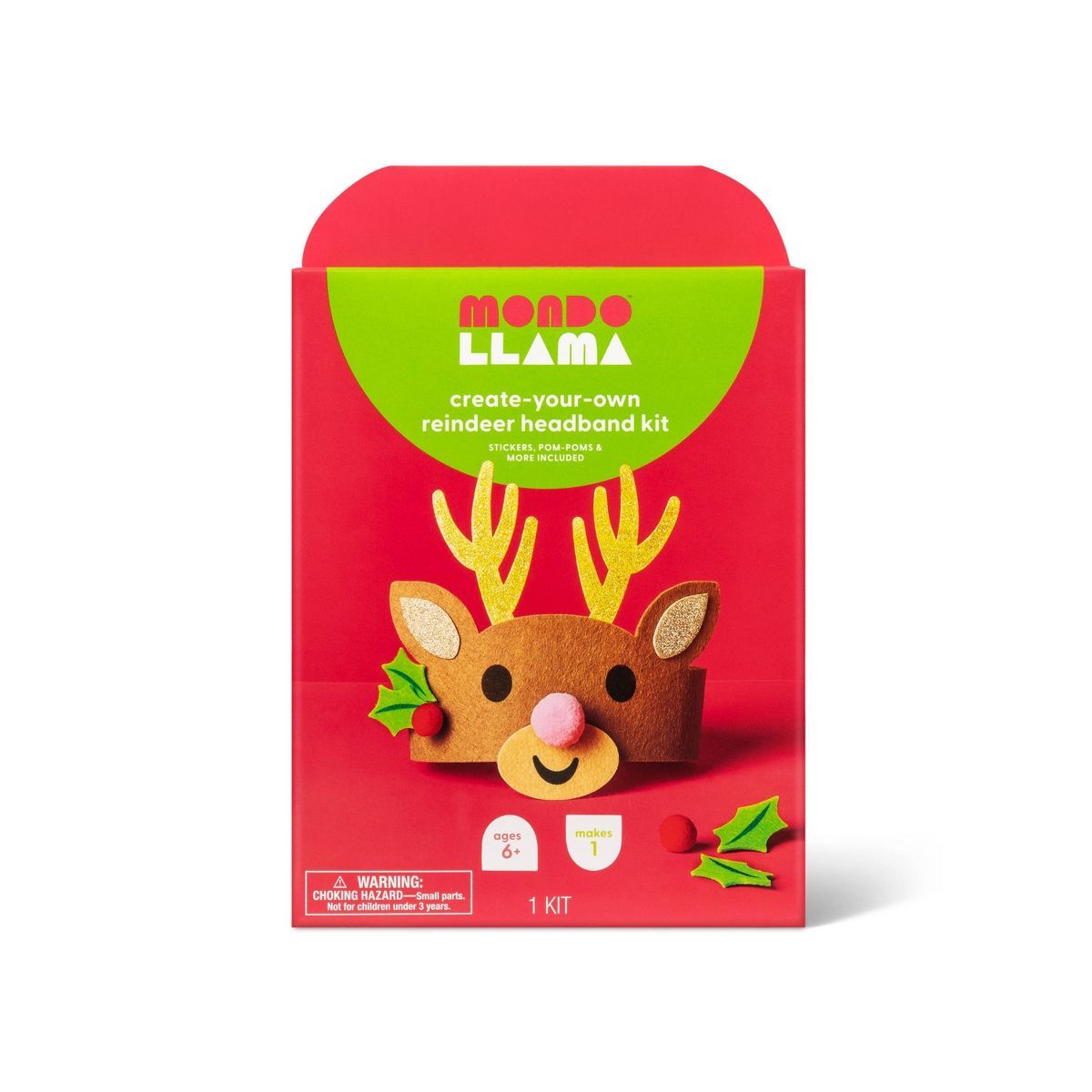 Create-Your-Own Reindeer Headband Kit - Mondo Llama™ | Target