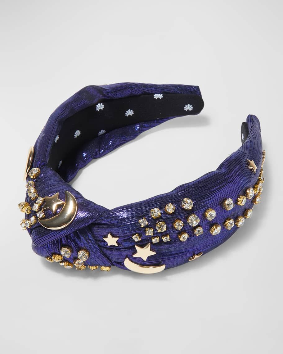 Lele Sadoughi Shooting Star Knotted Headband | Neiman Marcus