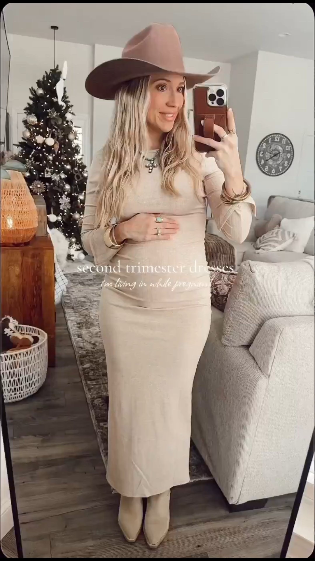 Neutral tones for a date night bump friendly ootd  🤍✨
This cream bodycon from @pinkblushmaternity is giving allll the fall + winter vibes 🍂❄️

Bump-friendly, flattering, and so easy to dress up — perfect for date night or a cozy Christmas Eve look 🎄✨🤍 #maternityfashion #pinkblushmaternity


Sleeve Maternity Maxi Dress. Crafted from soft, stretchy fabric, it offers comfort and style throughout your pregnancy. The scoop back adds a touch of elegance, while the long sleeves and slit detail on the side provide a chic, modern look. Perfect for casual outings or dressing up for special occasions, this maxi dress gently hugs your growing bump, making you feel confident and beautiful. Pair it with flats or heels for versatile wear all season long. Available in multiple sizes to fit you perfectly.

Follow my LTK @kerstynnicolelemons on the @shop.LTK app to view this post and get my exclusive app-only content!

#liketkit #LTKootd #LTKBump #LTKPetite
@shop.ltk
https://liketk.it/5C02d

#LTKootd #LTKBump #LTKdayinmylife