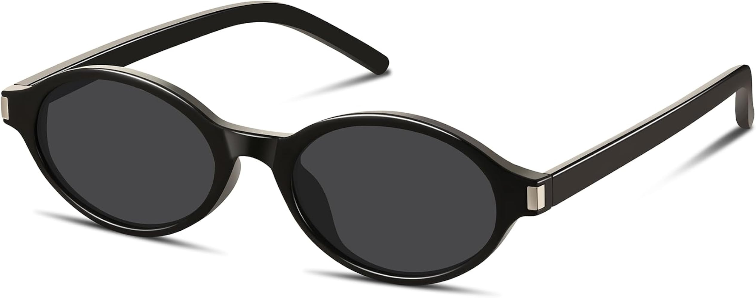 Retro Oval Sunglasses for Women Vintage 90s Designer Trendy Y2k Shades UV Protection Sun Glasses | Amazon (US)