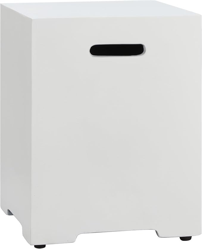 ECOTOUGE Propane Tank Cover 16 Inch, 20 LB Outdoor Tank Storage Hideaway Table for Gas Fire Pits,... | Amazon (US)