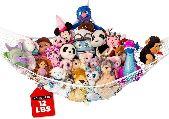 Lilly's Love Stuffed Animal Storage Net Hammock Large STUFFIE Party Hammock | Organize the Chaos | Amazon (CA)