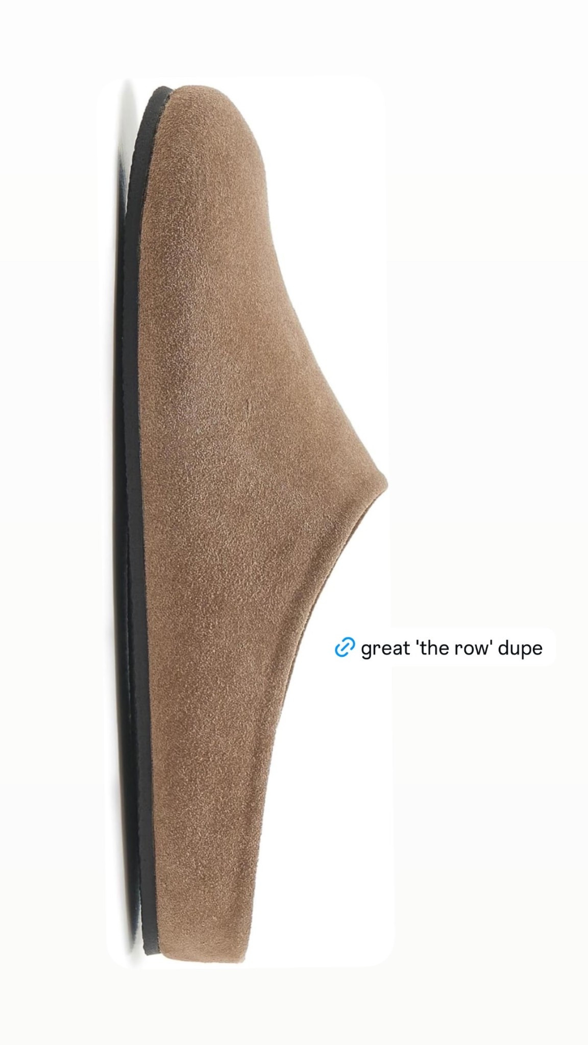 great lookalike shoe for the row suede mules

#LTKootd #LTKdayinmylife #LTKgrwm