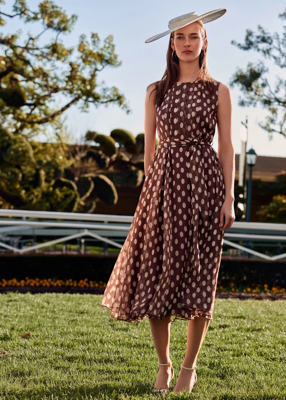 Lucinda Spot Midi Dress | Phase Eight UK | | Phase Eight