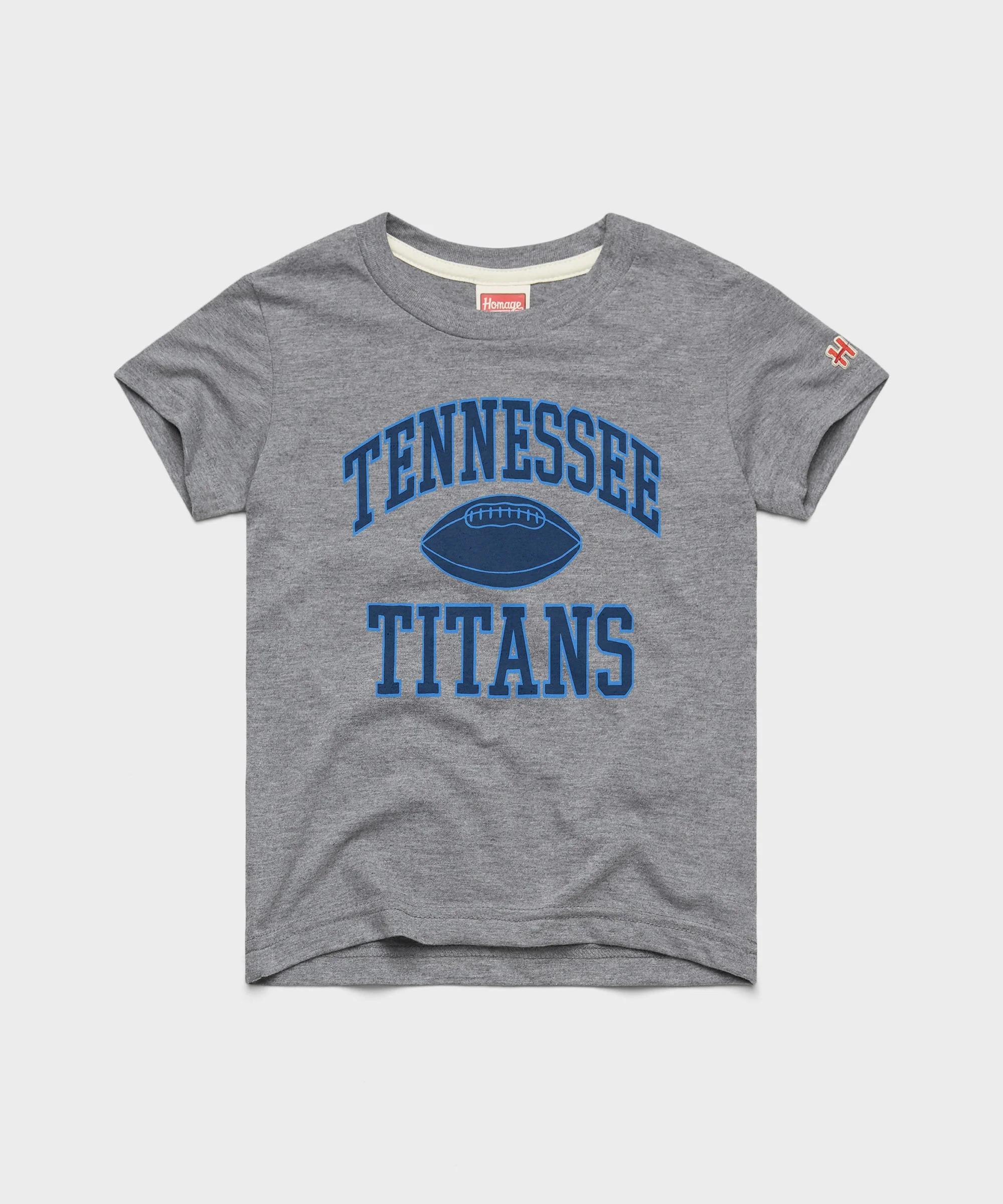 Youth Tennessee Titans Gridiron T-Shirt | Gridiron NFL Tee | Homage