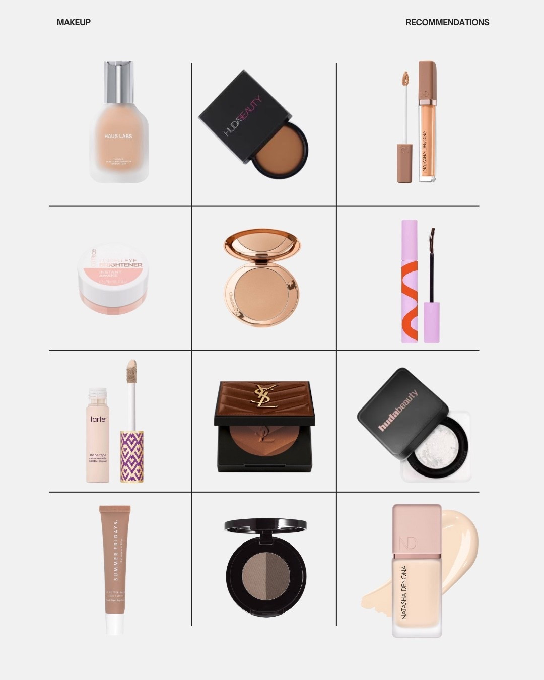 Make up recommendations 

#LTKCyberWeek #LTKbeauty #LTKgiftguide