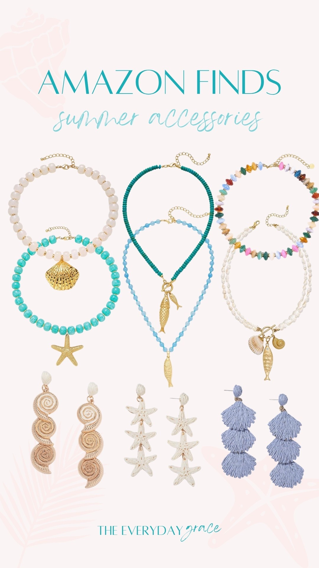 Summer accessories, Amazon jewelry, Resortwear

#LTKSeasonal
