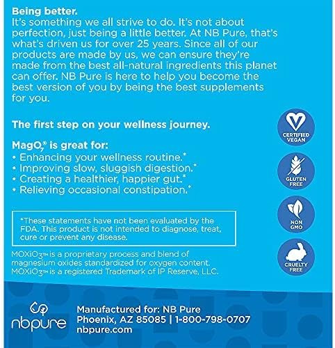 nbpure MagO7 - Natural Colon Cleanse & Detox - Occasional Constipation Relief, Stool Softening, &... | Amazon (US)