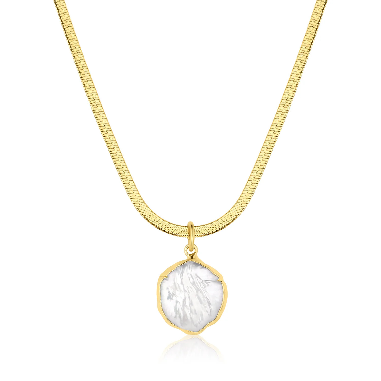 Serina Necklace | Set & Stones