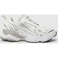 Steve Madden speedster trainers in white multi | Schuh