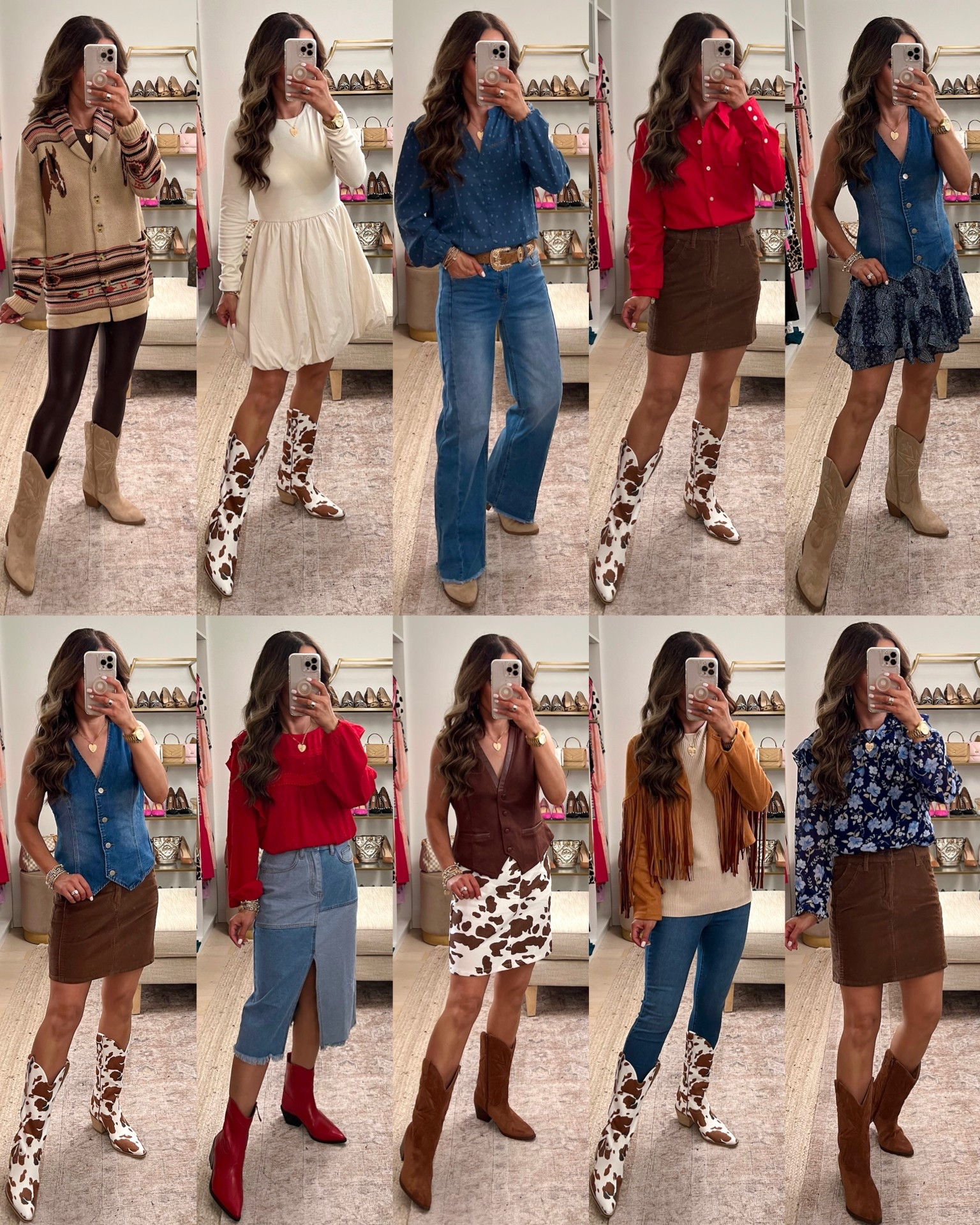 #WalmartPartner 🐴 We have the cutest new @walmart rodeo outfits to share with y’all today! 🛍️Comment OUTFIT LINKS to shop everything shown! From tops and skirts to jeans and boots - today’s @walmartfashion reel has a so many fun mix and match items! Even these boots are from Walmart! Tag a friend that would love these rodeo finds! ♥️ We can’t wait to hear which looks you all like best! ~ L & W 
@shop.LTK #liketkit https://liketk.it/5p1Di
#walmartfashion #walmart #walmartfinds #walmartstyle #cowgirlootd #rodeo #rodeostyle #rodeooutfit #affordablefashion 