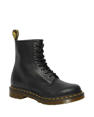 Dr. Martens Womens 1460 Nappa Leather 8 Eye Boot, Black, 5 | Amazon (US)