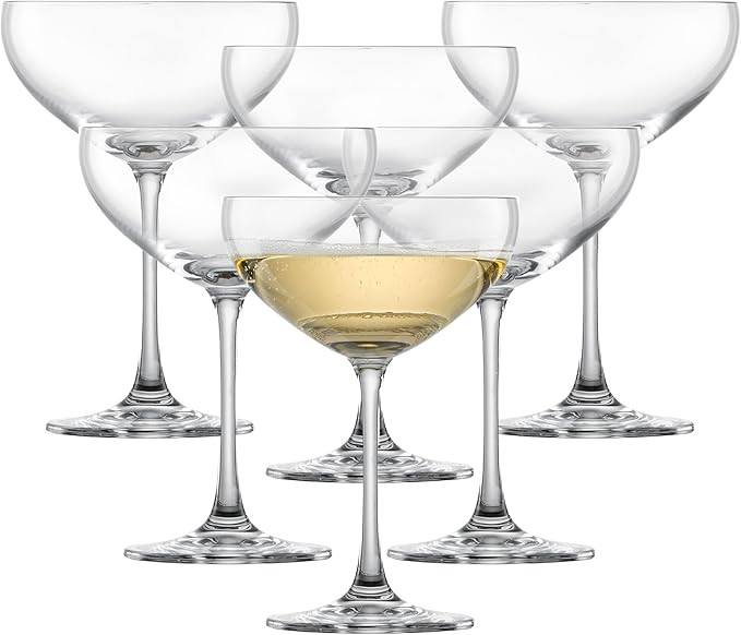 SCHOTT ZWIESEL Bar Special Champagne Bowl (Set of 6), Elegant Champagne Glasses, Dishwasher-Safe ... | Amazon (US)