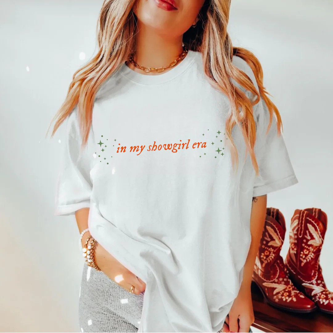 In My Showgirl Era Shirt, the Life of A Showgirl Tshirt Country Music Fan Gift TS Merch Tee TS12 ... | Etsy (US)