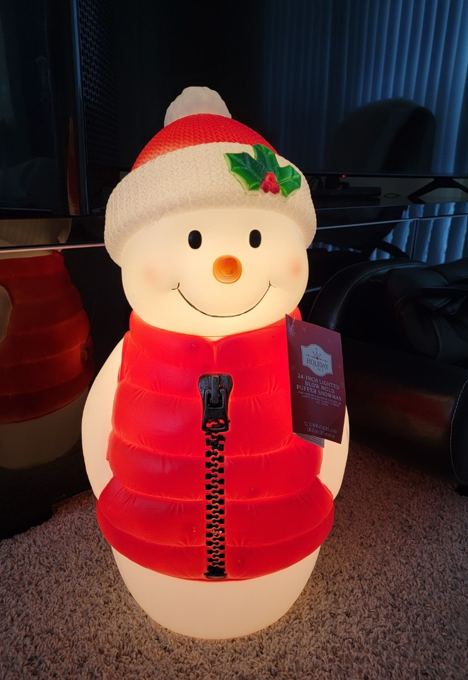 A super cute nostalgic twist on Holiday Blow Molds with this Snowman from Walmart....Holiday decor. Holiday outdoor decor. Holiday Outdoor blow molds.

#LTKHome #LTKSeasonal #LTKFamily