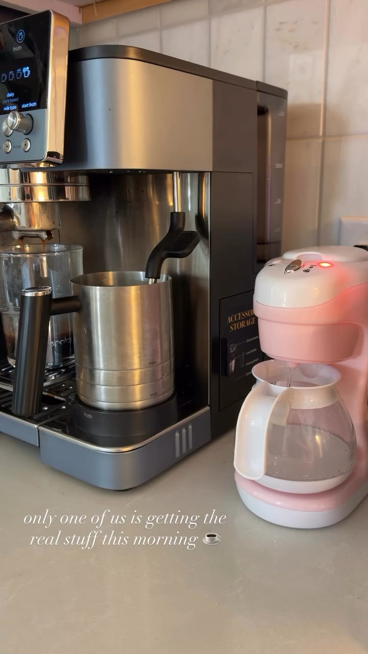 Linking my coffee maker and this toy coffee maker below ☕️

You can get both on Amazon!

#LTKmorningroutine #LTKdayinmylife #LTKKids