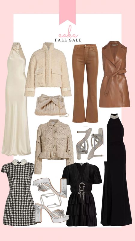 The Saks fall sale is about to end, and it’s SO good! Here are my favorite finds… everything from wedding guest dresses to silver heels and Sherpa jackets! 

#LTKSeasonal #LTKHolidaySale #LTKparties