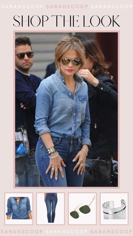 Check out this denim look from Jennifer Lopez! The silver jewelry really brings the denim to life! 

#LTKU #LTKFind #LTKSeasonal