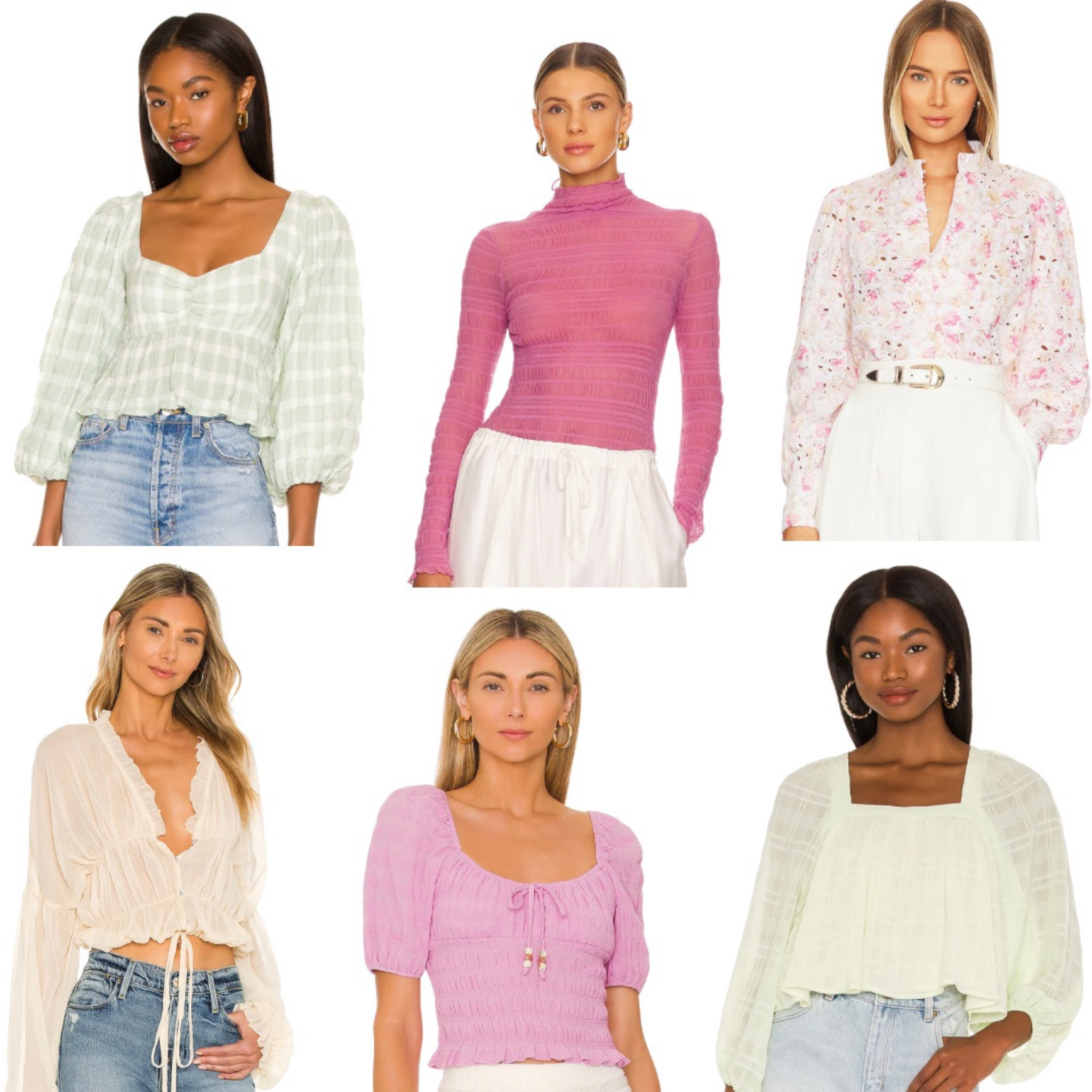 Revolve blouse roundup 💗

#LTKsalealert #LTKstyletip #LTKunder100