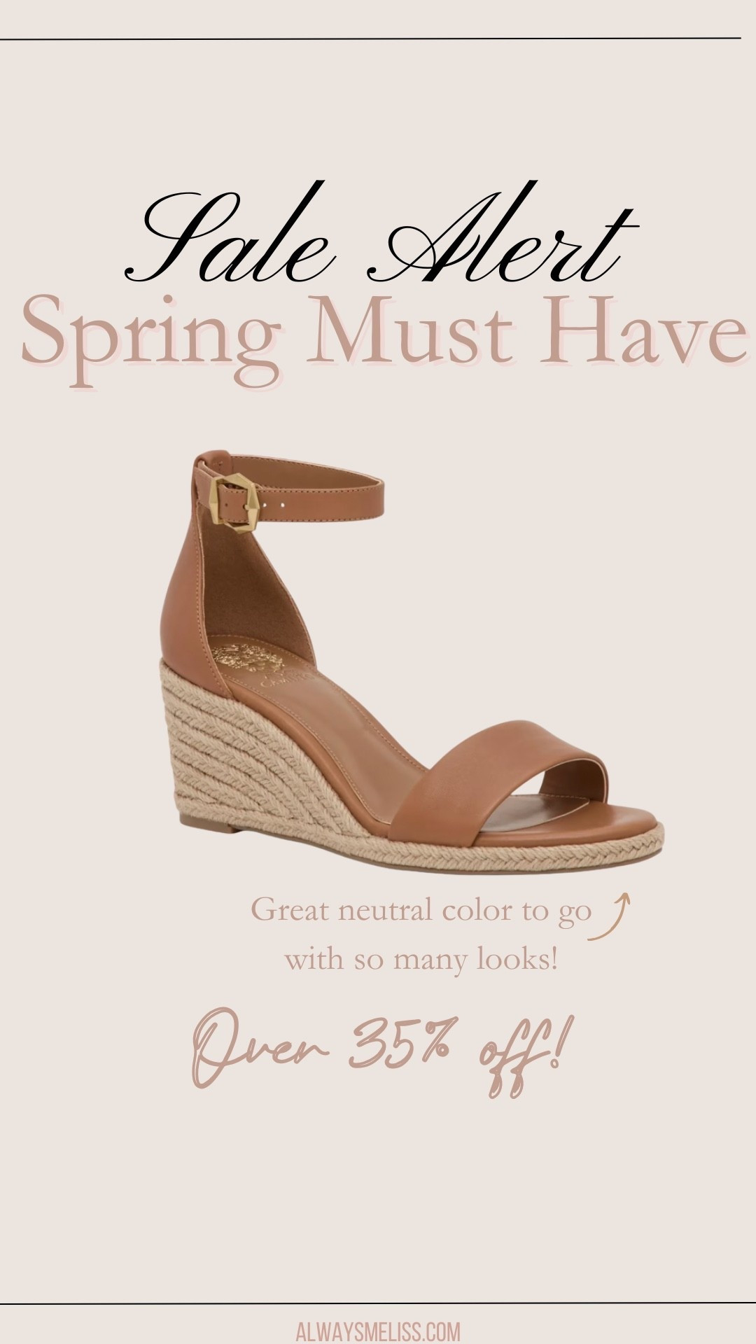 Super cute sandals for spring and summer! Under $70 while on sale

Women’s wedges 
Spring shoes 


#LTKSeasonal #LTKSaleAlert
