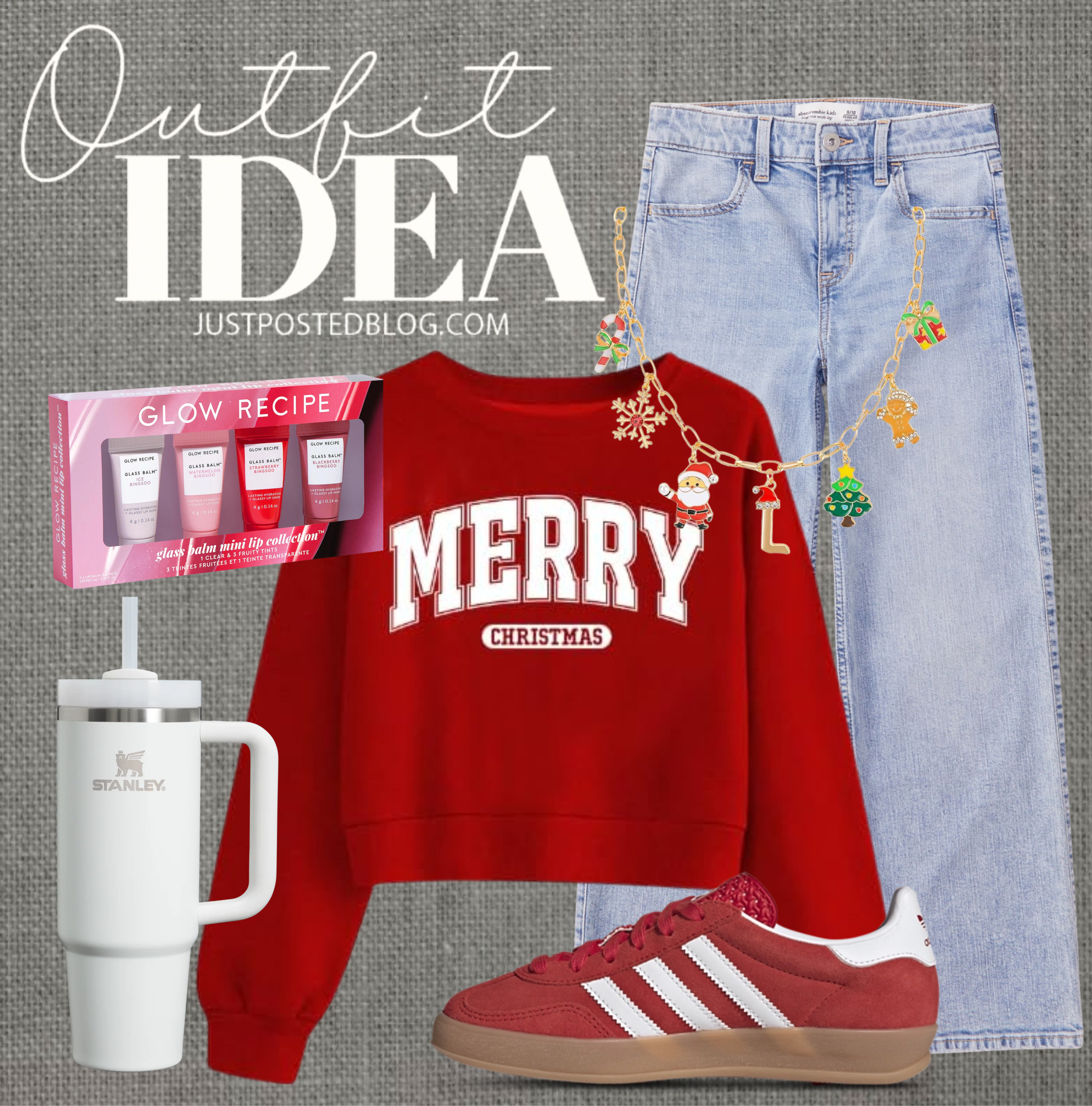 Cute Christmas outfit for tweens and teens!! 

 