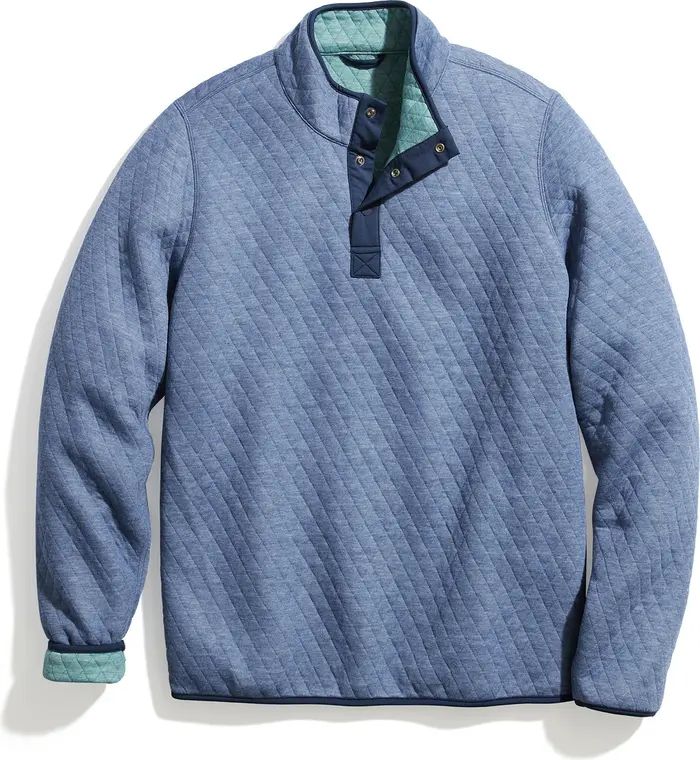 Marine Layer Corbet Reversible Quilted Pullover | Nordstrom | Nordstrom